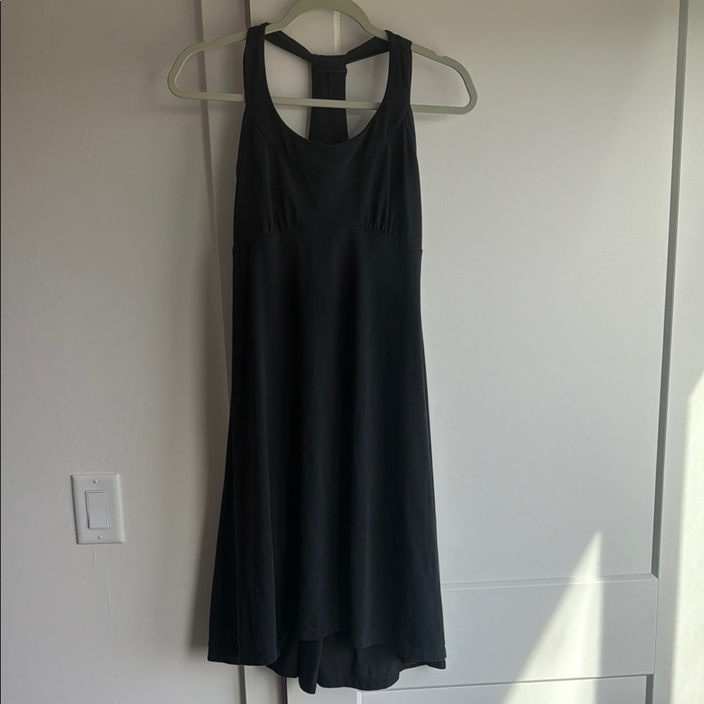 Prana Women's Black Racerback Midi Dress